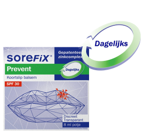SoreFix Prevent Voorkomt een koortslip