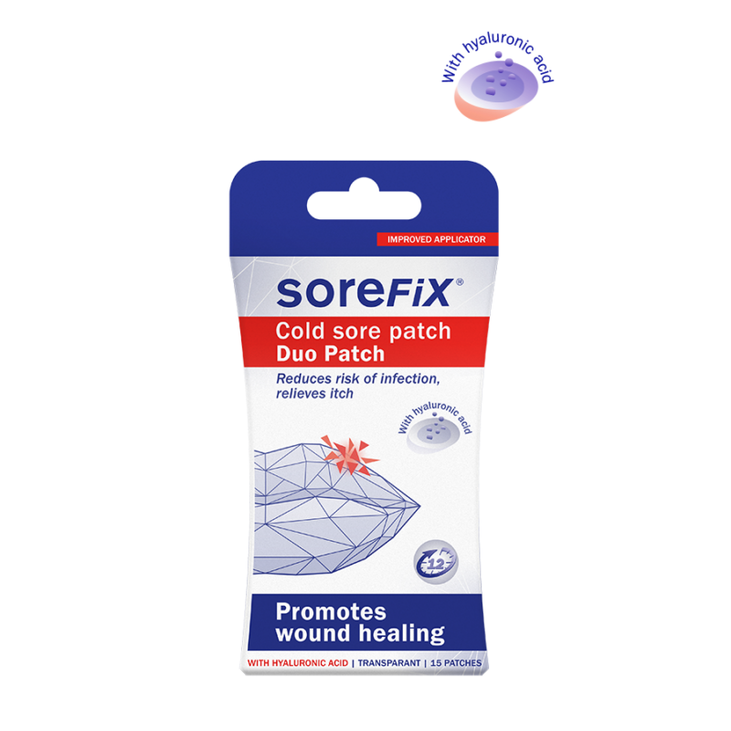 Koortslip pleister SoreFix Duo Patch